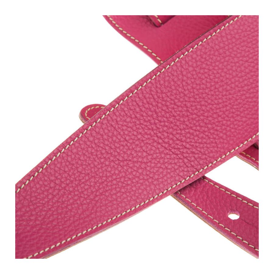 Sangle Holes HS Colors cuir orchidée cousu 8cm Magrabo