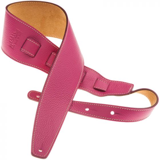 Sangle Holes HS Colors cuir orchidée cousu 8cm Magrabo