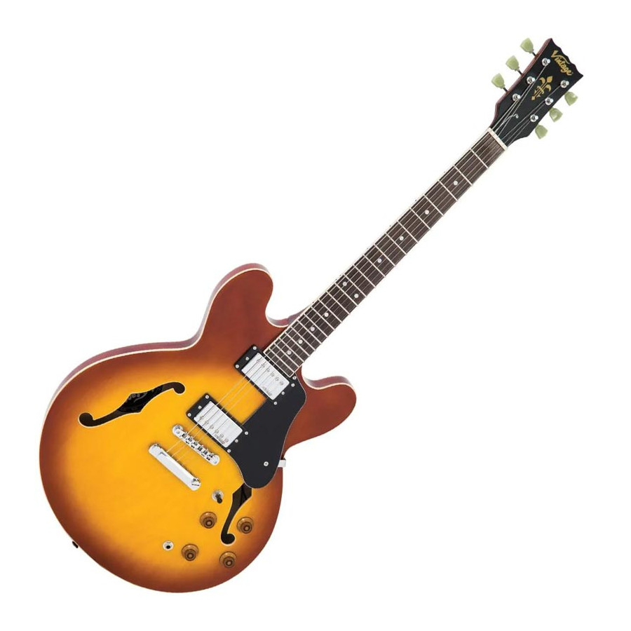 Guitare hollowbody VSA500 vintage Reissued Series Honeyburst Guitare hollowbody VSA500 vintage Reissued Series Honeyburst