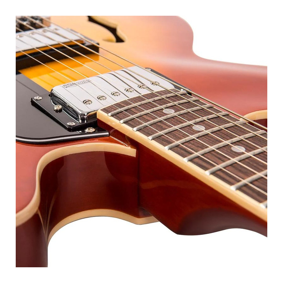 Guitare hollowbody VSA500 vintage Reissued Series Honeyburst