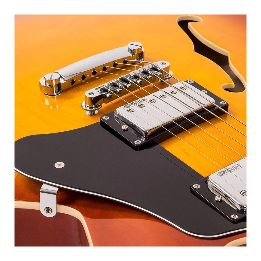 Guitare hollowbody VSA500 vintage Reissued Series Honeyburst