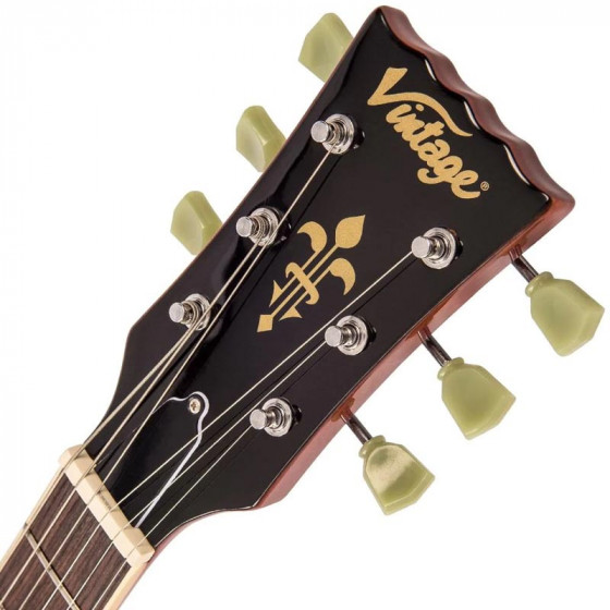 Guitare hollowbody VSA500 vintage Reissued Series Honeyburst