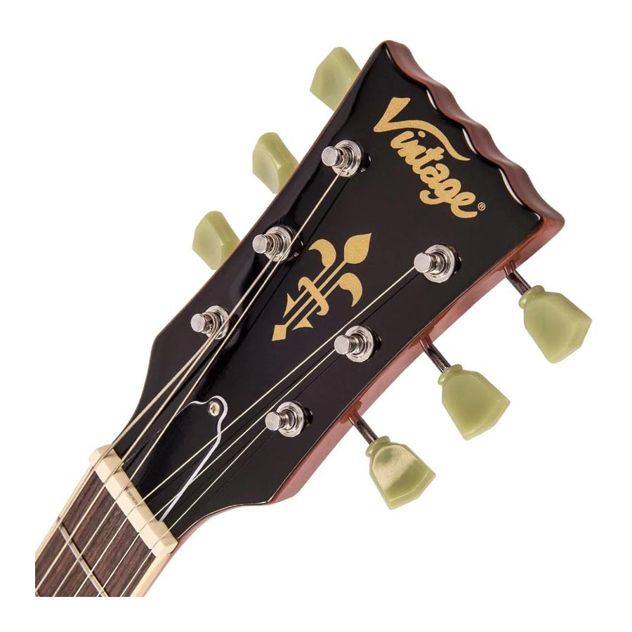 Guitare hollowbody VSA500 vintage Reissued Series Honeyburst