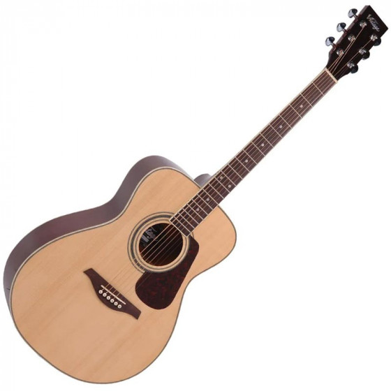 Guitare folk acoustique V300 Vintage Naturel