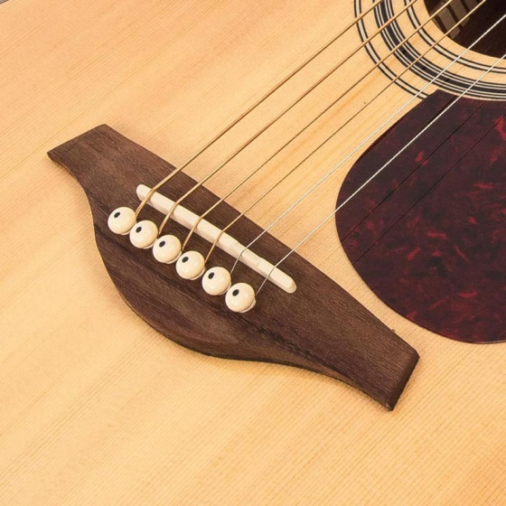 Guitare folk acoustique V300 Vintage Naturel