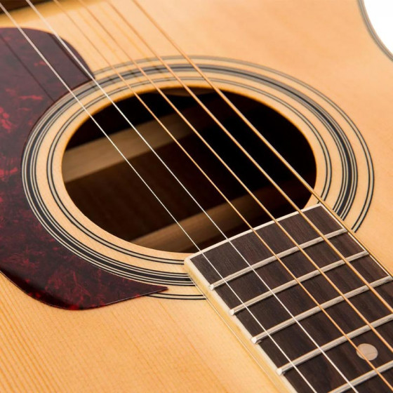 Guitare folk acoustique V300 Vintage Naturel
