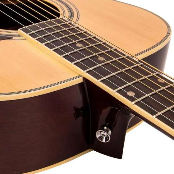 Guitare folk acoustique V300 Vintage Naturel