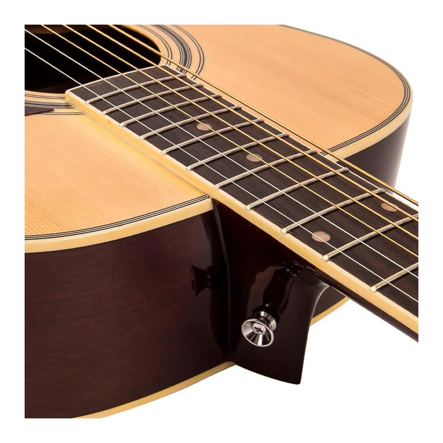 Guitare folk acoustique V300 Vintage Naturel