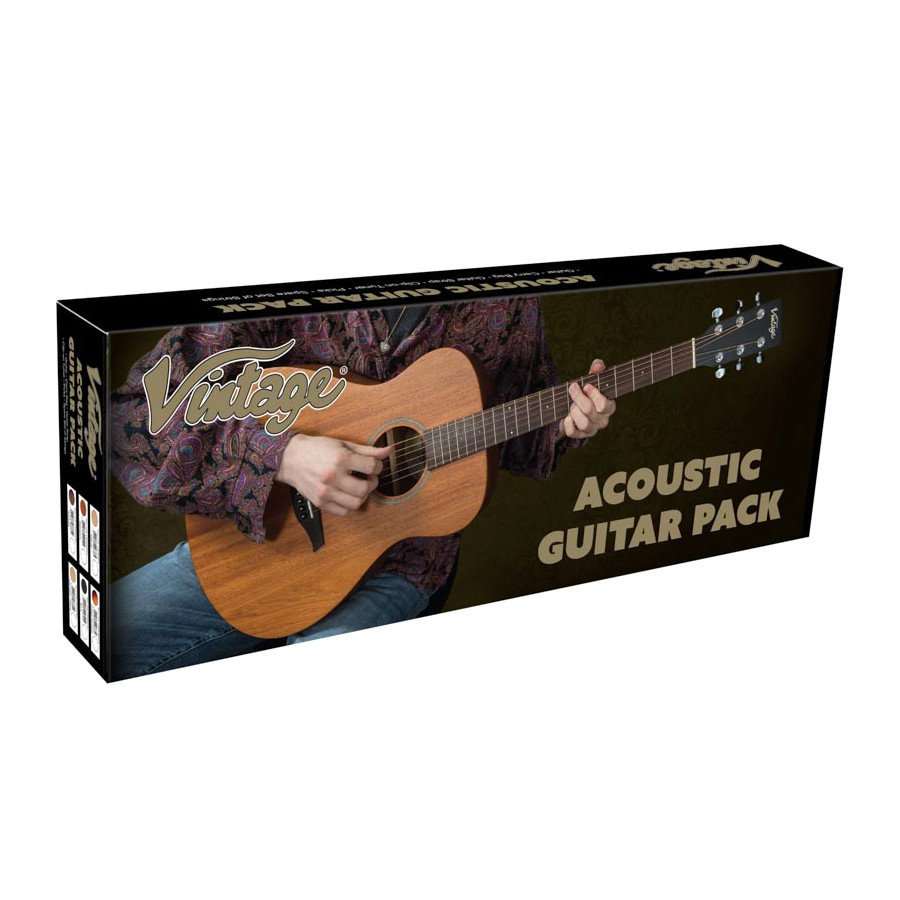 Guitare folk acoustique V300 Vintage Naturel