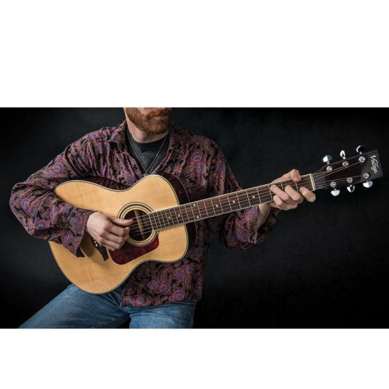 Guitare folk acoustique V300 Vintage Naturel