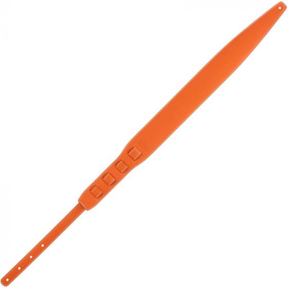Sangle Holes HS Colors cuir orange cousu 8cm Magrabo