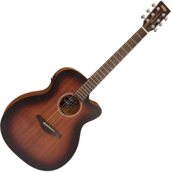 Guitare électro-acoustique Vintage Statesboro Orchestra Whiskey Sour