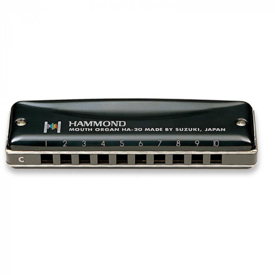 Harmonicas diatonique Suzuki HA20 C Hammond Do