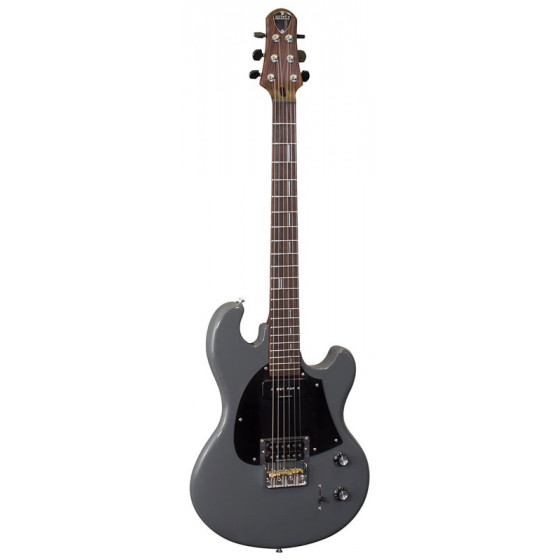 Guitare électrique Shergold Masquerader classic SM01 solide battleship grey