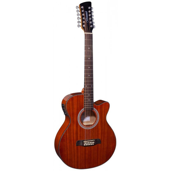 Guitare électro acoustique Brunswick Grand Auditorium 12 String Acajou