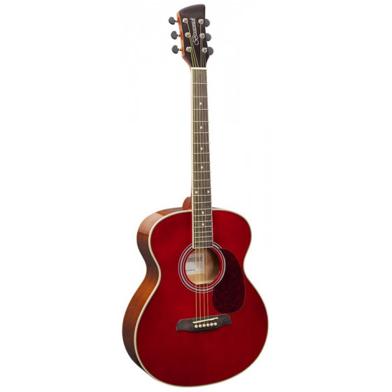 Guitare acoustique Brunswick Grand Auditorium BF200 Red Gloss