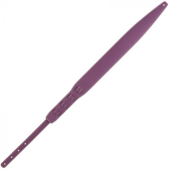 Sangle Holes HS Colors cuir améthyste cousu 8cm Magrabo