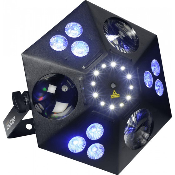 Thanos combo 4-en-1 derby, stroboscope, wash, laser