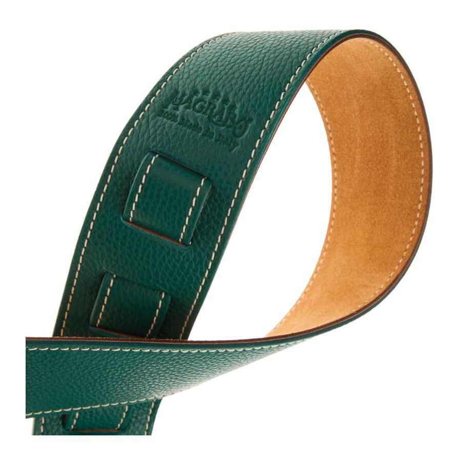 Sangle Holes HS Colors cuir avocat cousu 6cm Magrabo