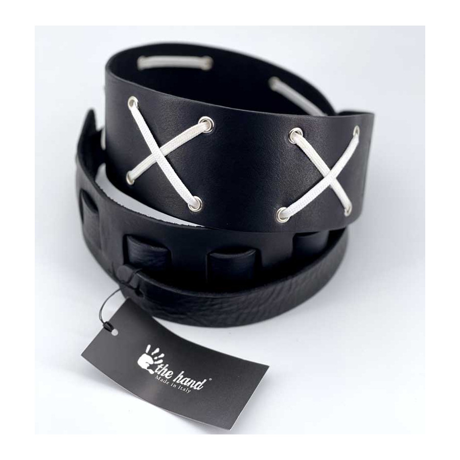 Sangle POP 02 cuir noir taille XL The Hand Sangle POP 02 cuir noir taille XL The Hand