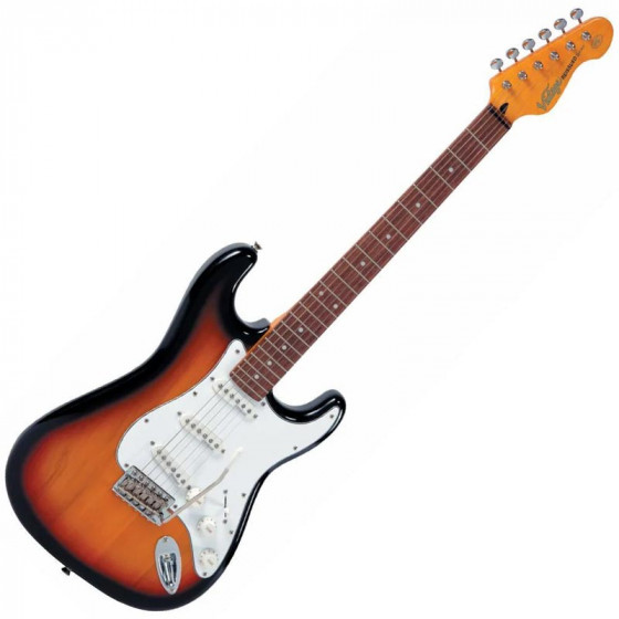 Guitare Vintage type strat V6SSB Rééditée