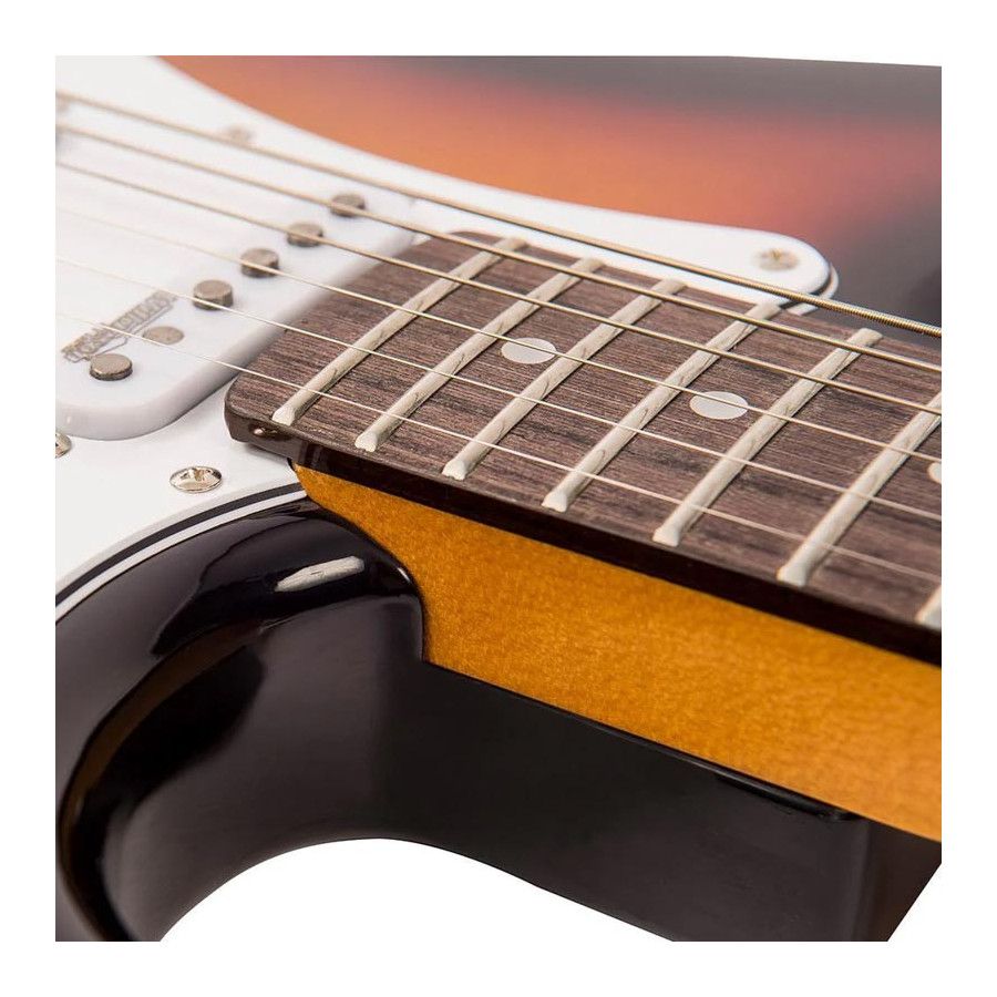 Guitare Vintage type strat V6SSB Rééditée