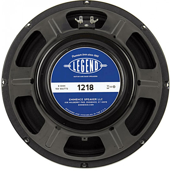 Haut-parleurs pour guitare Eminence 150w Legend 1218