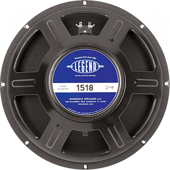 Haut-parleurs pour guitare Eminence 150w Legend 1518