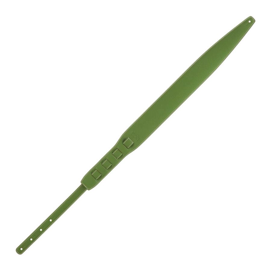 Sangle Holes HS Colors cuir citron vert cousu 8cm Magrabo
