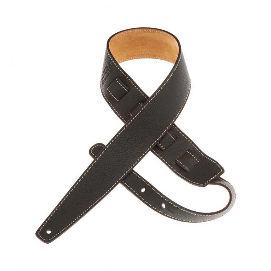 Sangle Holes HS Colors cuir vert très foncé cousu 6cm Magrabo