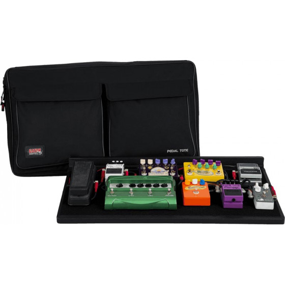 Pédalboard bois GPT-PRO et housse pour pedalboard 762 x 419 mm