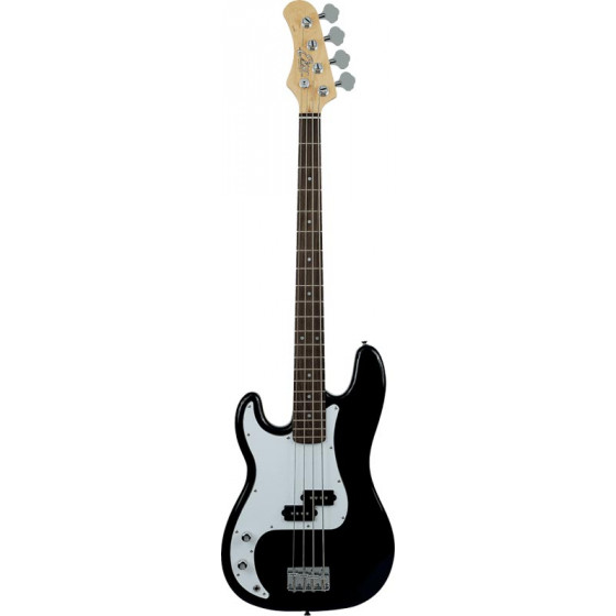 Basse starter VPB Eko gaucher 4 cordes noir