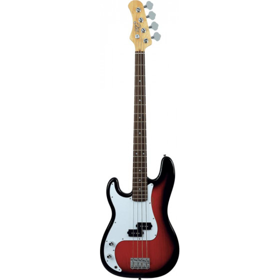Basse starter VPB Eko gaucher 4 cordes Sunburst