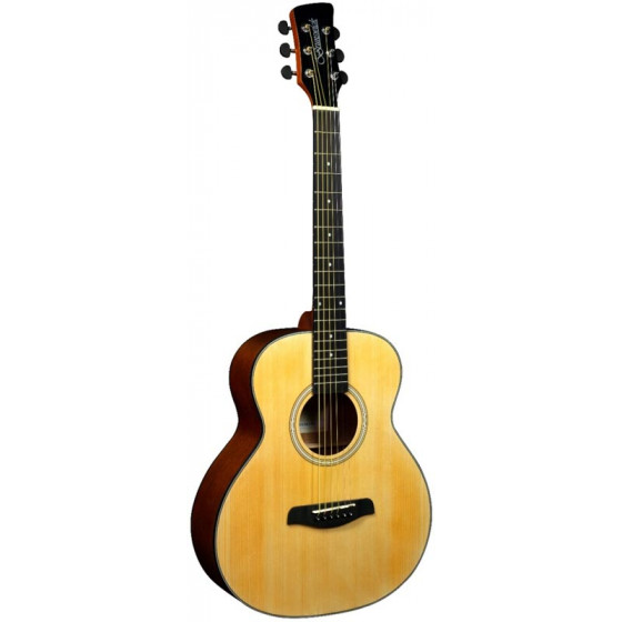 Guitare acoustique de voyage Brunswick Super Mini 3/4 BSM100