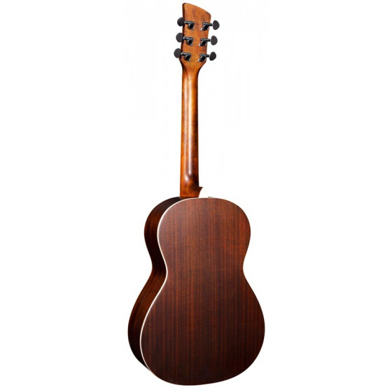 Guitare acoustique parlor Brunswick Tobacco Burst Satin