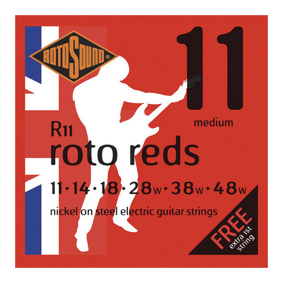 Rotosound cordes électriques British Steels R11