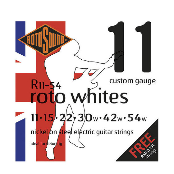 Rotosound cordes électriques British Steels R11-54