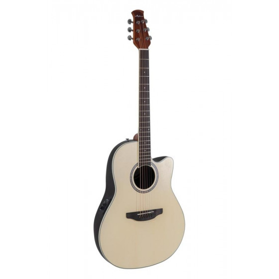 Guitare électro acoustique Applause By Ovation AB24II CS Mid Cutaway Natural Satin AB24-4S