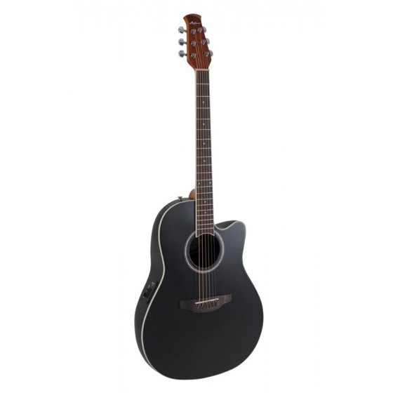 Guitare électro acoustique Applause By Ovation AB24II CS Mid Cutaway black satin AB24-5S