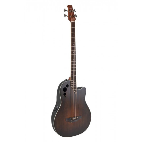 Basse électro acoustique Applause By Ovation AEB4 Mid Cutaway 4 cordes Honeyburst Satin AEB4-7S