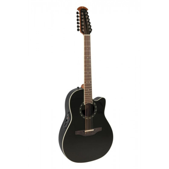 Guitare électro acoustique Ovation Balladeer Deep Contour Cutaway 12 cordes 2751AX-5-G