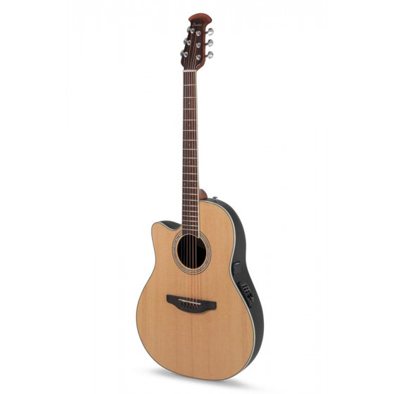 guitare électro acoustique Ovation Celebrity gauchère  CS Standard Mid Cutaway CS24L-4-G