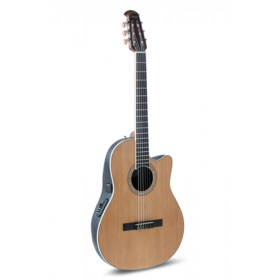 Guitare électro classique Ovation Celebrity CS Standard Mid Cutaway CS24C-4-G Naturel
