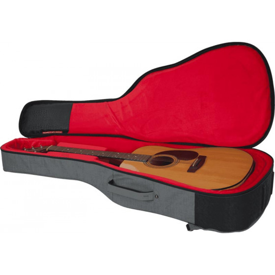 GT grise pour guitare acoustique Gator Cases GT-ACOUSTIC-GRY