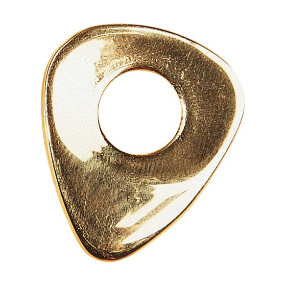 Mediator Dugain luxe Plaqué or 18 carats percé ADG OR