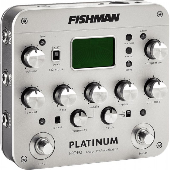 Pédale pour Ampli FISHMAN - PRO-DEQ-AFX - Préamp pour guitare