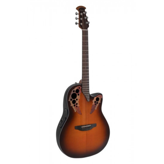 Guitare acoustique Ovation Celebrity Elite mid cutaway Sunburst