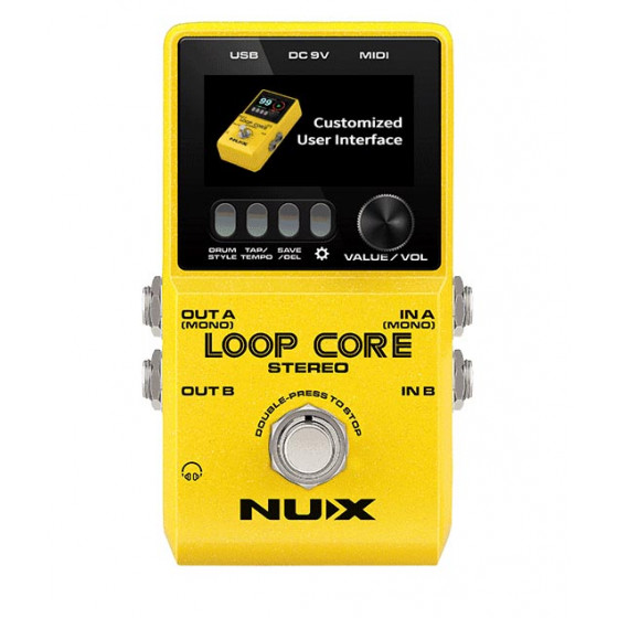 Looper et Boite à Rythmes NUX Loopcore stéréo