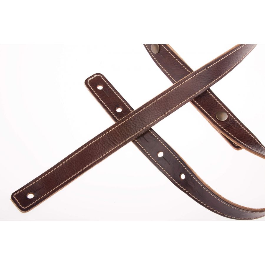 Sangle BS Signature Capitan Fede marron 2.7cm Magrabo