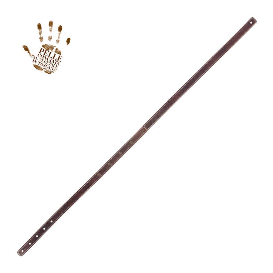 Sangle BS Signature Capitan Fede marron 2.7cm Magrabo